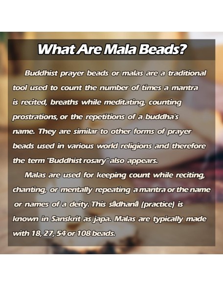 108 Mala Beads Bracelet 6mm 8mm Natural Indian Agate/Green Moss Agate Gemstone Healing Crystal Stone Beaded Bracelet Hand Knotted Prayer Mala Beads Necklace for Yoga Meditation Balance