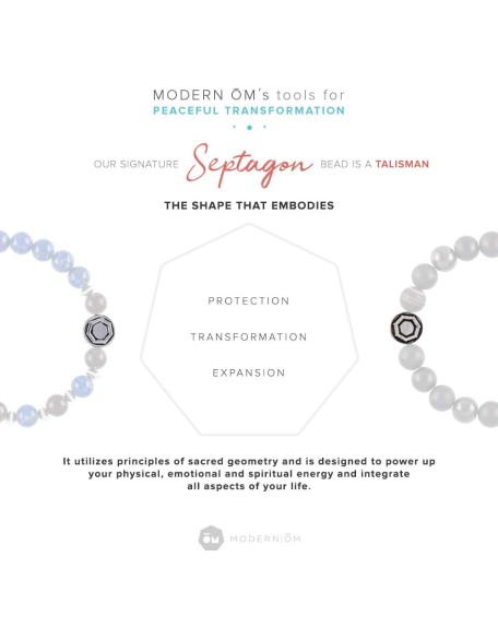 Dzi Galaxy Mala Beads Bracelet for Men – Black Sardonyx, Tibetan Dzi Bead - Handmade in North Carolina - For Strength & Protection – Made To Last (Medium)