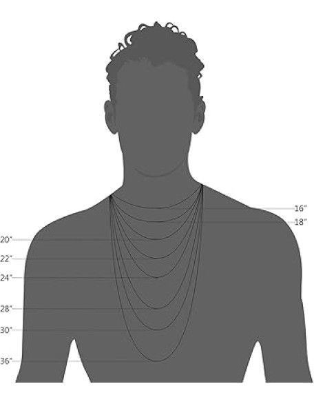 Solid 14k Yellow Gold Filled Rope Chain Necklace for Men and Women (2.1 mm, 3.2 mm, 4.2 mm or 6 mm)