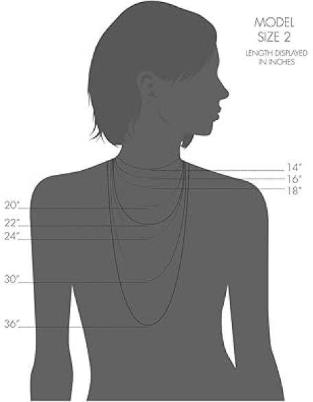 Solid 14k Yellow Gold Filled Rope Chain Necklace for Men and Women (2.1 mm, 3.2 mm, 4.2 mm or 6 mm)