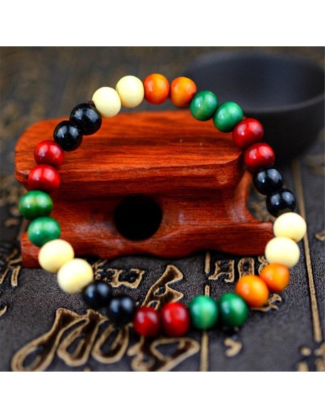 prayer beads buddhist prayer beads mala beads 1 Pc Prayer Beads Tibetan Buddhist Buddha Bracelet Rosary For Women Men Bracelets Jewelry-red (Color : Red) (Color : Multicolore)
