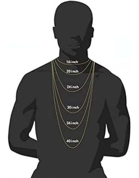 14K Yellow Gold Twisted Rope Necklace, 3.2mm & 4.2mm Width, Great Gift for Men and Women (Available in Lengths from 16 to 36 Inches) (4.2mm, 22，inch)