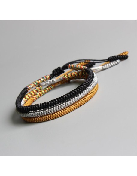 Tibetan Handmade Knot Bracelets - Attract Wisdom