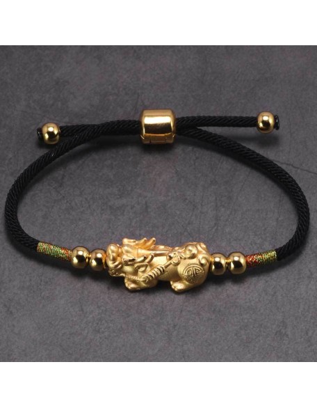 Feng Shui Red String Pixiu Bracelet