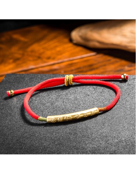 Tibetan Lucky Bracelet Red String Bracelet Buddhist Lucky Charm