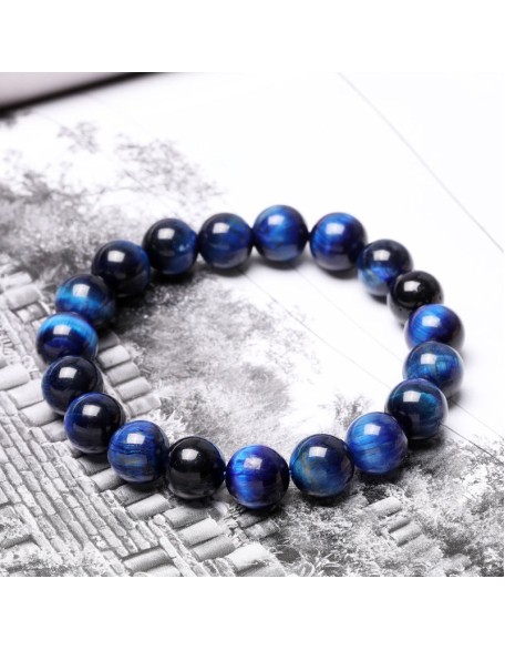 Blue Tiger’s Eye Bracelet - Confidence & Creativity