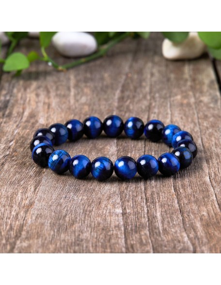 Blue Tiger’s Eye Bracelet - Confidence & Creativity