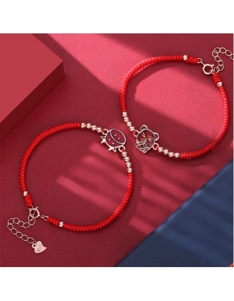 Red String Chinese Zodiac Bracelets - Luck & Protection