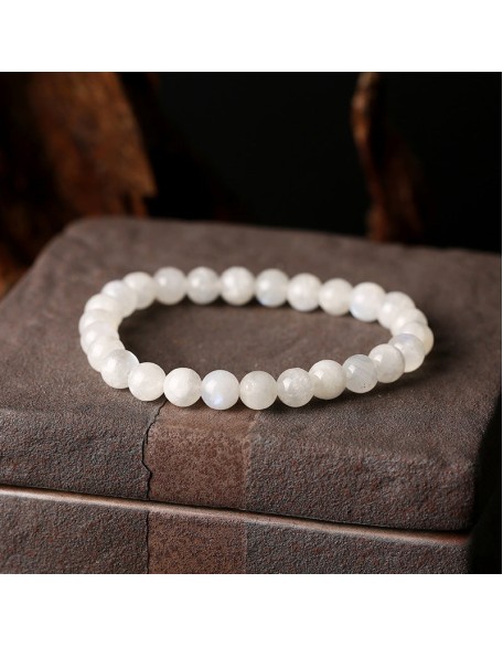 White Moonstone Bracelet - Feminine Energy