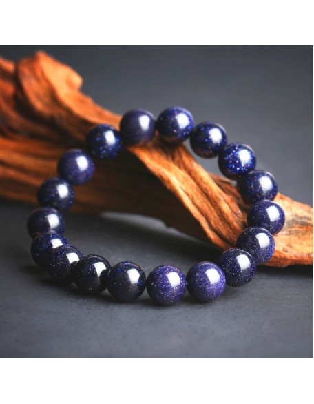 Blue Sandstone Bracelet - Intention Amplifier