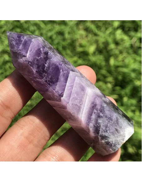 Amethyst Crystal Wand - Crown Chakra Healing