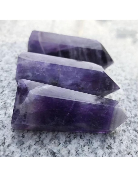 Amethyst Crystal Wand - Crown Chakra Healing