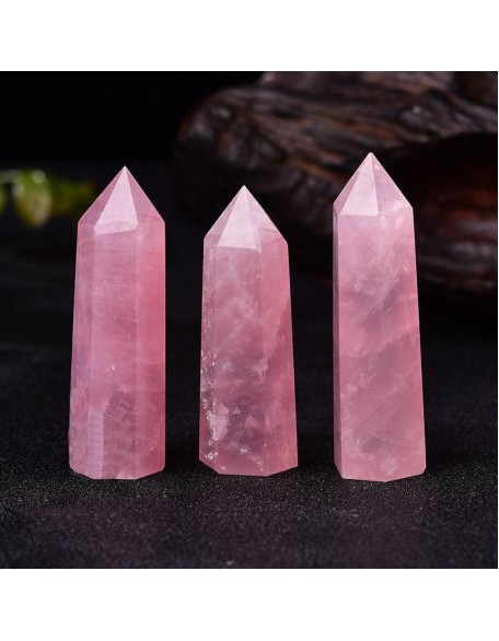 Rose Quartz Wand - Heart Chakra Healing