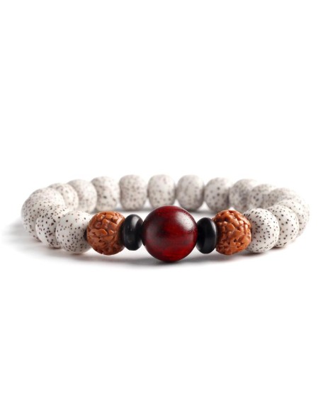 Buddhist Meditation Bracelet - Seed Beads for Enhancing Focus