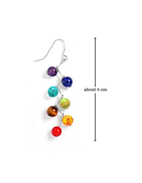7 Chakra Earrings - Activate Energy Centers